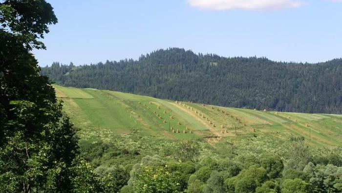 Pieniny po Słowackiej stronie.