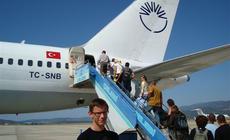 Turcja - lotnisko Milas - Bodrum. Po tygodniowym wypoczynku nad Morzem Egejskim, za chwilę startujem