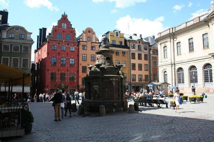 Sztokholm - Gamla Stan (szw. Stare Miasto) - Rynek