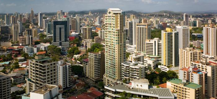 widok na Panama City