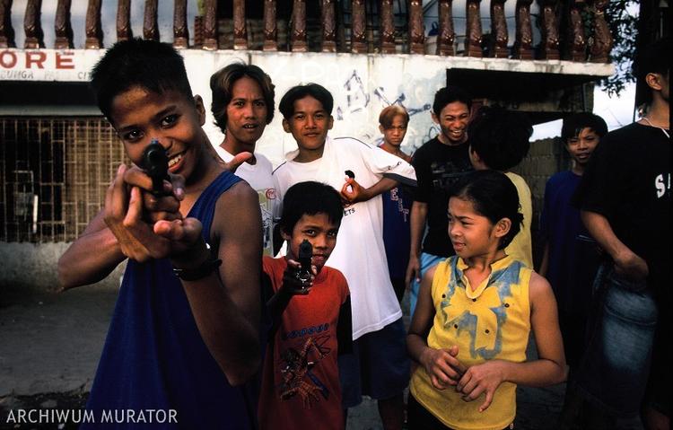 Dzieci na ulicy w Manili