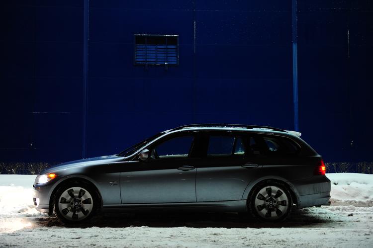 BMW 330d w warunkach zimowych