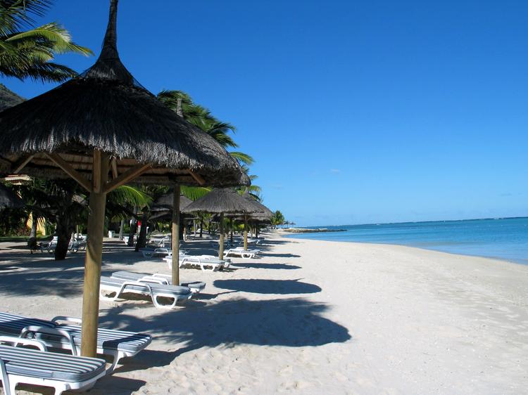 Mauritius. Plaża Le Morne