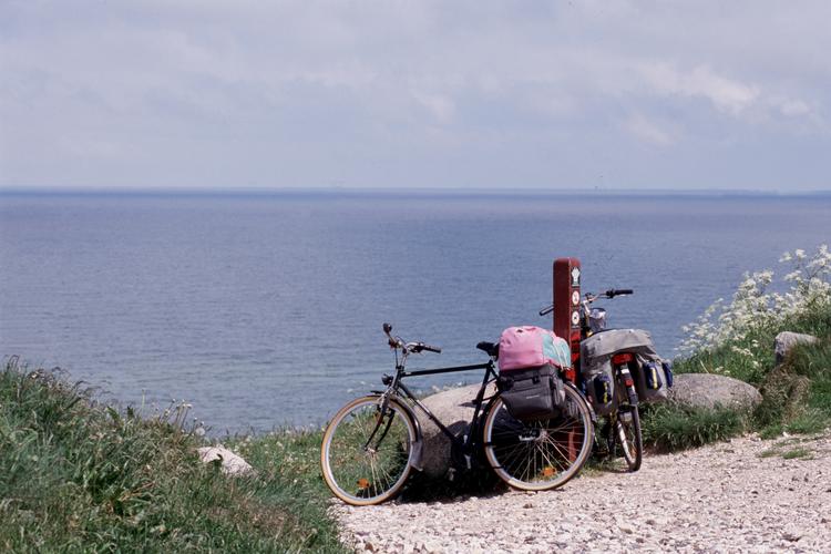 Rowery na plaży Balka