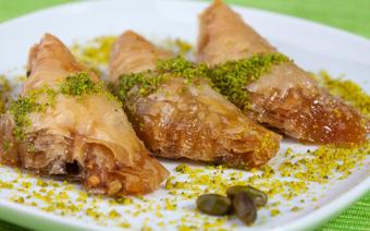 Baklava - turecki deser z syropem