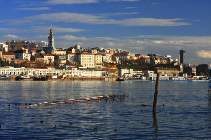 Belgrad, Stare Miasto nad rzeką Sawą