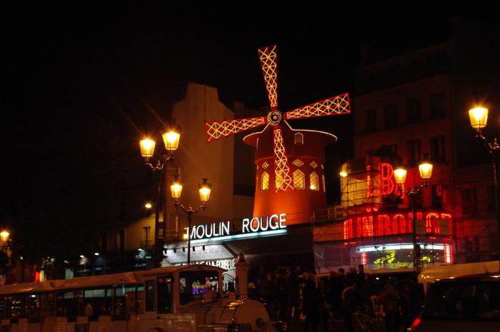 Francja, Paryż, Moulin Rouge