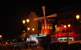 Francja, Paryż, Moulin Rouge