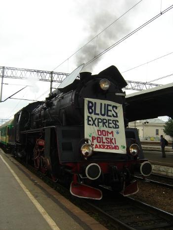Bluesowy parowóz w trasie do Zakrzewa
