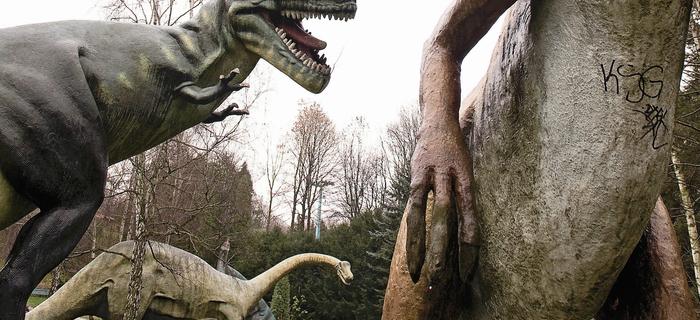 Dinozaury straszą w Parku Kultury i Wypoczynku od 1975r.