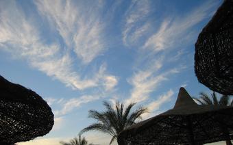 Hotelowa plaża w Sharm el Sheikh