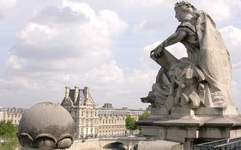 Widok z tarasu w Muzeum Orsay