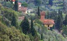 Zielone pogórki Toskanii