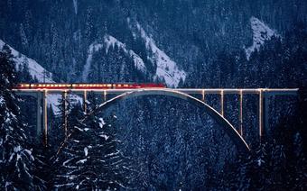  Podróże pociągiem po Szwajcarii