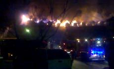 Pożar hotelu w Chańczy - akcja strażaków trwała 10 godzin