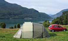 Camping w Norwegii