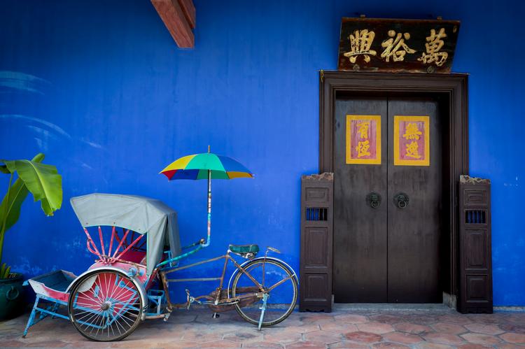 Niebieska rezydencja Cheong Fatt Tze nosi nazwę swojego pierwszego właściciela – kupca, który przypłynął na Penang z południowych Chin