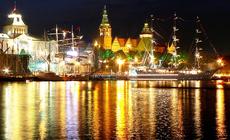 szczecin nocą