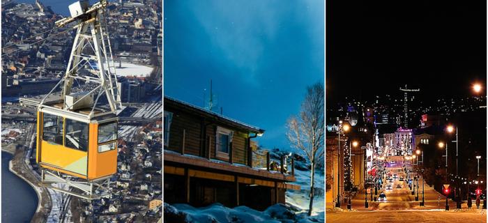 Skandynawia Norwegia: Oslo, Bergen, Tromso (z lewej)