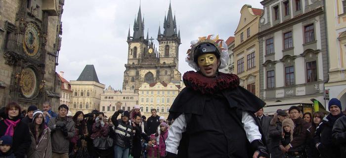 Czechy, Praga. Karnawał w Pradze
