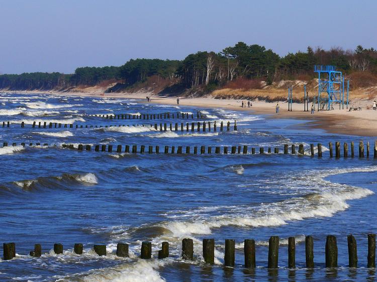 Ciekawe miejsca w Polsce: plaża w Chałupach
