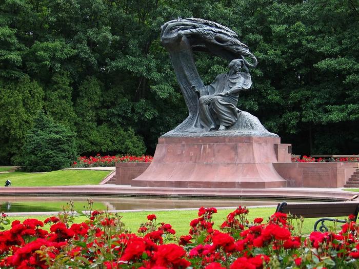 Atrakcje w Warszawie: pomnik Chopina