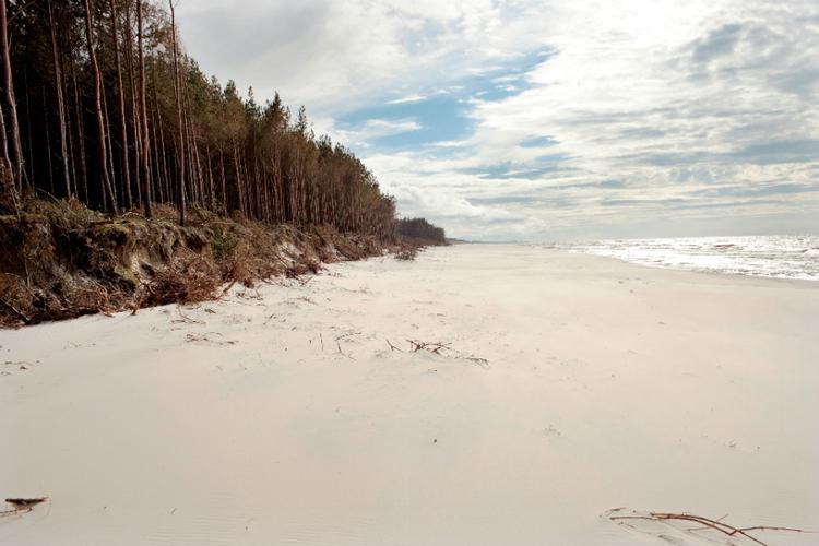 Plaże w Polsce: Plaża przy latarni Stilo