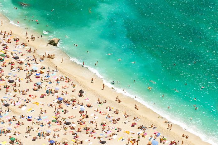 Lazurowe Wybrzeże: plaża w Nicei