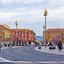 Lazurowe Wybrzeże. Plac Massena w Nicei
