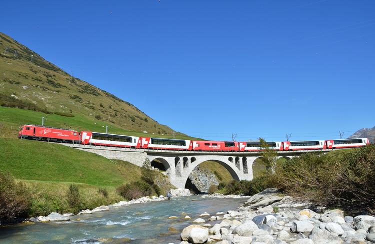Glacier Express, Szwajcaria 