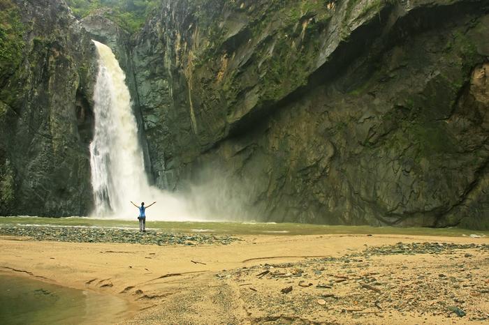 Karaiby, Dominikana - wodospad Salto Jimenoa Uno
