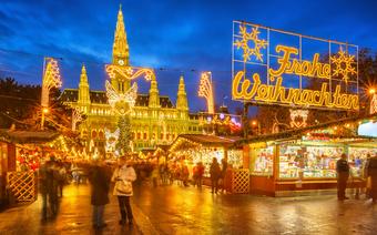 Bożonarodzeniowy jarmark w Wiedniu