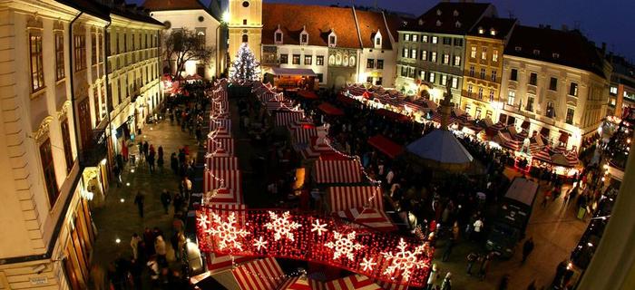 Jarmark bożonarodzeniowy w Bratysławie