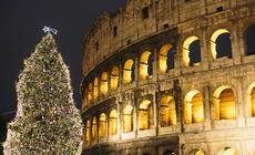 Bożonarodzeniowa choinka w Rzymie
