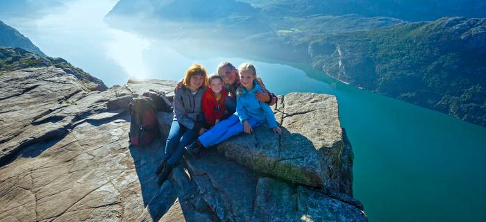 Norwegia z dziećmi