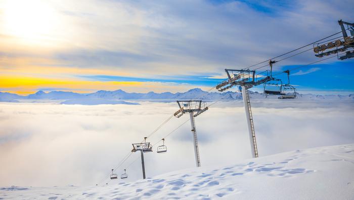 Trzy Doliny - narciarski raj we Francji