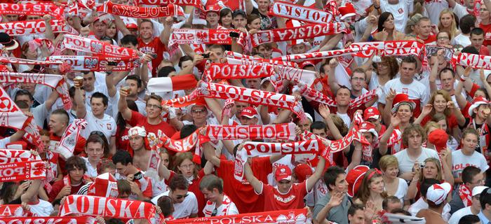 Kibice na trybunach
