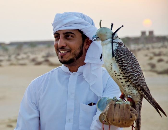 Tradycja polowania z sokołem sięga w Dubaju 2 tys. lat