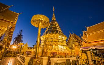 Wat Pra That Doi Suthep w prowincji Chiang Mai