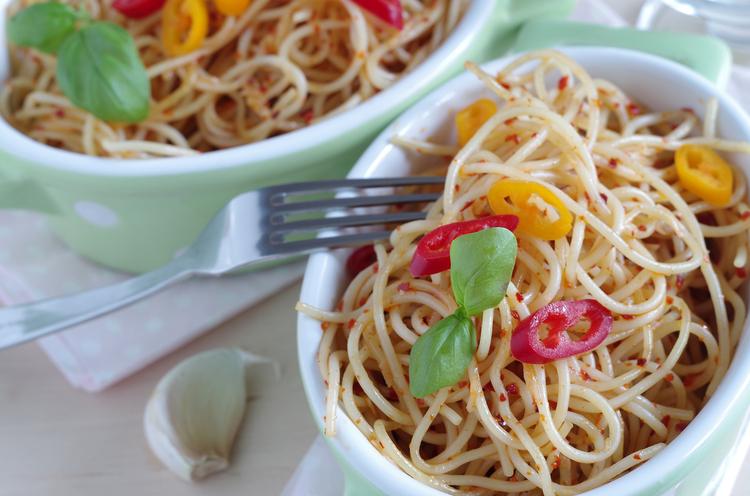 5. Spaghetti aglio olio e peperoncino