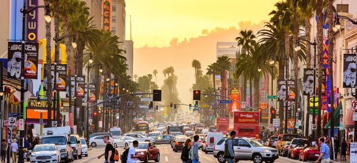 Zwiedzanie Los Angeles warto zacząć od Hollywood Boulevard