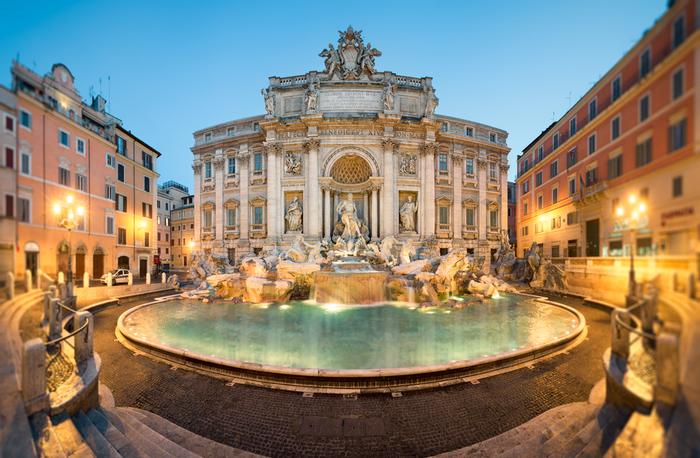 Jeden z najważniejszych zabytków Rzymu – Fontanna di Trevi