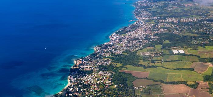 Barbados z lotu ptaka