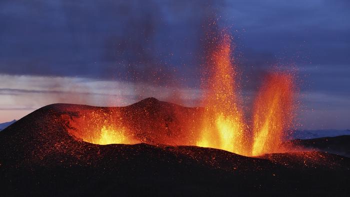 Islandia, erupcja wulkanu Eyjafjallajokull