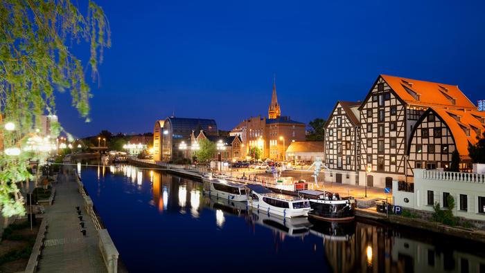 Bydgoszcz nocą
