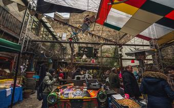 Ruin pub Szimpla w Budapeszcie