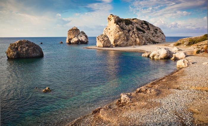 Cypr, Petra Tou Ramiou, czyli plaża, gdzie narodziła się Afrodyta