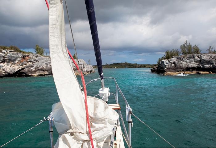 Bahamy, Hatchet Bay to dla żeglarzy idealne schronienie przed silnymi wiatrami z północy