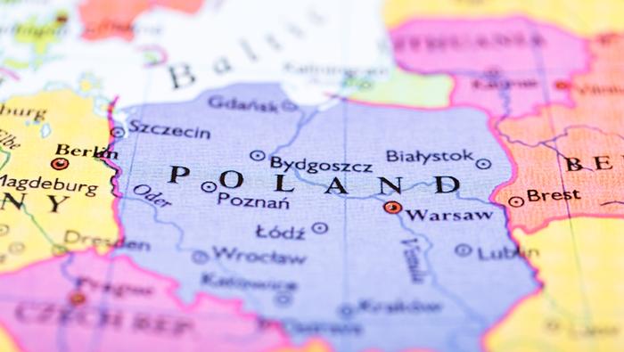 Mapa Polski