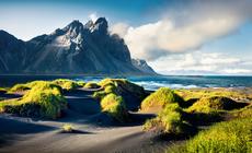Stokksnes na południowym wschodzie Islandii